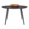 Atlanta  havebord 120cm nonwood sort.