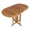 Huelva Gartentisch Balkontisch, Klapptisch Teak.