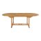 Salamanca Gartentisch mit Zusatzplatte Teak.