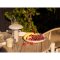 Bella table de jardin �90cm sable, naturel.