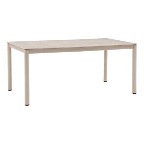 Asta tr�dg�rdsbord 90x200cm sandfarvet.