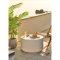 Ronja Garten Sofatisch �70cm Off White.