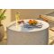 Ronja Garten Sofatisch �70cm Off White.