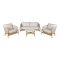 Terracina Lounge-Set inkl. Sitzkissen Garten braun,beige.