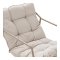 Nilla Lounge-Set inkl. Kissen Sofa, 2 St�hle, 2 Tische sandfarben.