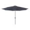 Houston parasol 300cm med tiltfunktion, hejs sort.
