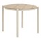 Bella set de jardin table 4 chaises sable, naturel.