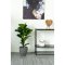 Violinfigen kunstig plante H100 cm grn.