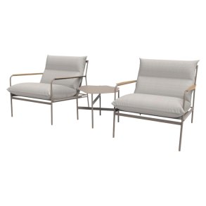 Madison Lounge-Set mit Kissen beige.