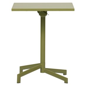Adam ogrodowy stolik kawiarniany 60x60 cm składany zielony.