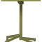 Adam tr�dg�rdskaf�bord 60x60 cm hopf�llbart gr�n.