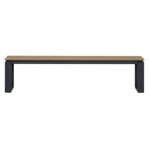 Martinus Ława ogrodowa 180x36 cm dekor orzech.