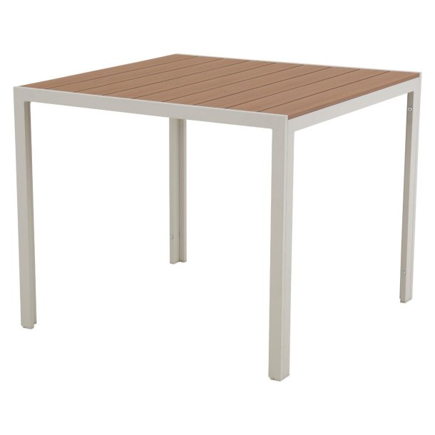 Noah tr�dg�rdsbord 90x90 cm teakdekor.