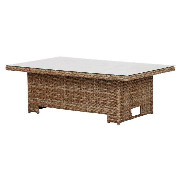 Gram Gartentisch 134 x 84 cm H 68/44, mit 