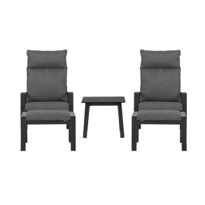 Lena loungeset med 5 delar inkl. dynor, gr.