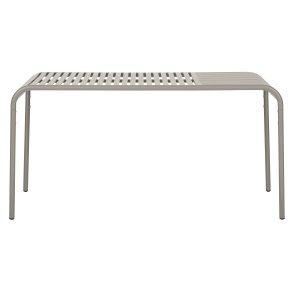Stella Gartentisch 150x90 cm grau.