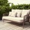 Harvey Gartensofa 3pers. inkl. Auflagen, braun.