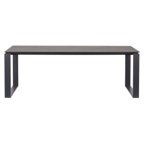 Martinus Gartentisch 210 x 100 cm schwarz.