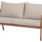 Olga Sofa-Set mit Kissen natur.