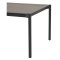 Bo Gartentisch 104x204cm schwarz,grau,Stein dekor.