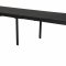 Grup Gartentisch, inkl. 2 Zusatzplatten 223-343 cm schwarz/schwarz.