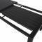 Grup Gartentisch, inkl. 2 Zusatzplatten 223-343 cm schwarz/schwarz.
