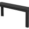 Ikky Gartenbank, 132 cm schwarz/schwarz.
