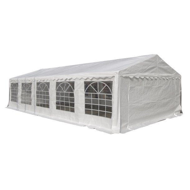 Jones Pavillon, Partyzelt 5x10 M, weiss.