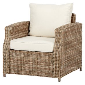 Gram trdgrdsftlj modell 1, inkl. dyna, natur och benvit.