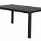 Cult Gartentisch, 150 cm schwarz/schwarz.