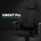 Paracon Knight Pro gamer stol inkl. pude til nakke og lnd sort.