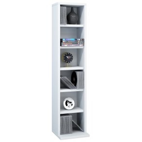 Elementa Regal 6 Fächer weiß.