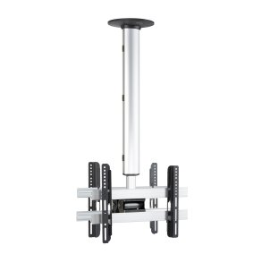 CM 3 Double Uchwyt sufitowy do telewizora kolory srebra.