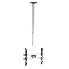 Supporto da soffitto per TV CM 4 XXL color argento, nero.