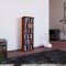 Vostan Regal , CD Turm 6 Fcher Kern-Nussbaum dekor.