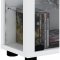 Lumo Maxi Vitrinenschrank 2 Glastren, Glasvitrinen mit LED-Leuchten wei.