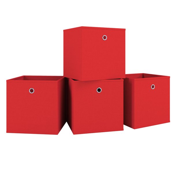 Boxas4 Aufbewahrungsbox rot.