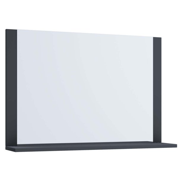 VCB10 Maxi szafka łazienkowa z lustrem , lustro łazienkowe z 1 płką antracyt