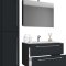 Badinos80SS baderomsinnredning svart.