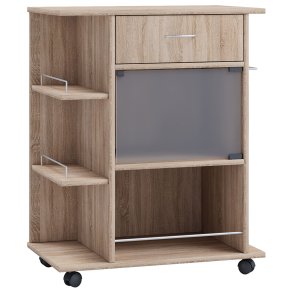 Pocis Kchenmbel auf Rollen Eiche Dekor.