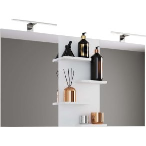 Budasi lustro do kąpieli biały.