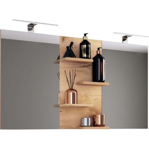 Budasi lustro do kąpieli dąb dekor.