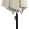 Strand parasol S 200cm beige.