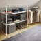 Disal Kleiderschrank fr schrge Wand wei.