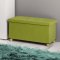 SizosL pouf repose-pieds avec rangement vert.