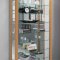 LumoMaxi Vitrinenschrank mit Spiegel 2 Glastren Buche dekor.