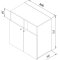 DresoL Badschrank wei.