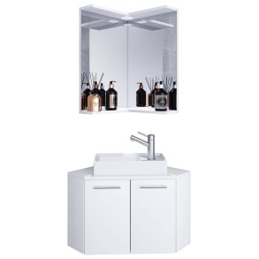 Vilosa badrumsmbler hrn vit.