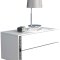 UsalL60 natbord vghngt 2 skuffer hvid.