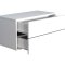UsalL60 natbord vghngt 2 skuffer hvid.
